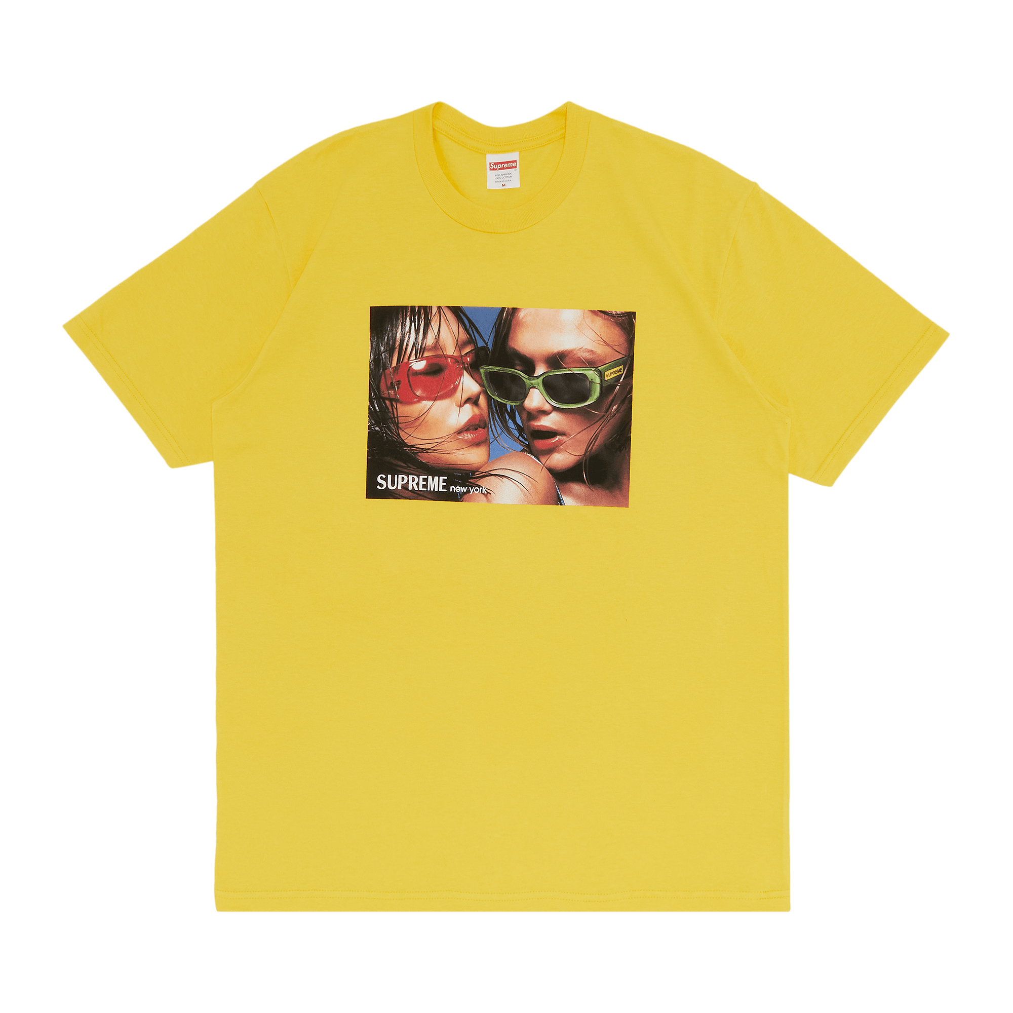 Supreme Eyewear Tee 'Yellow'