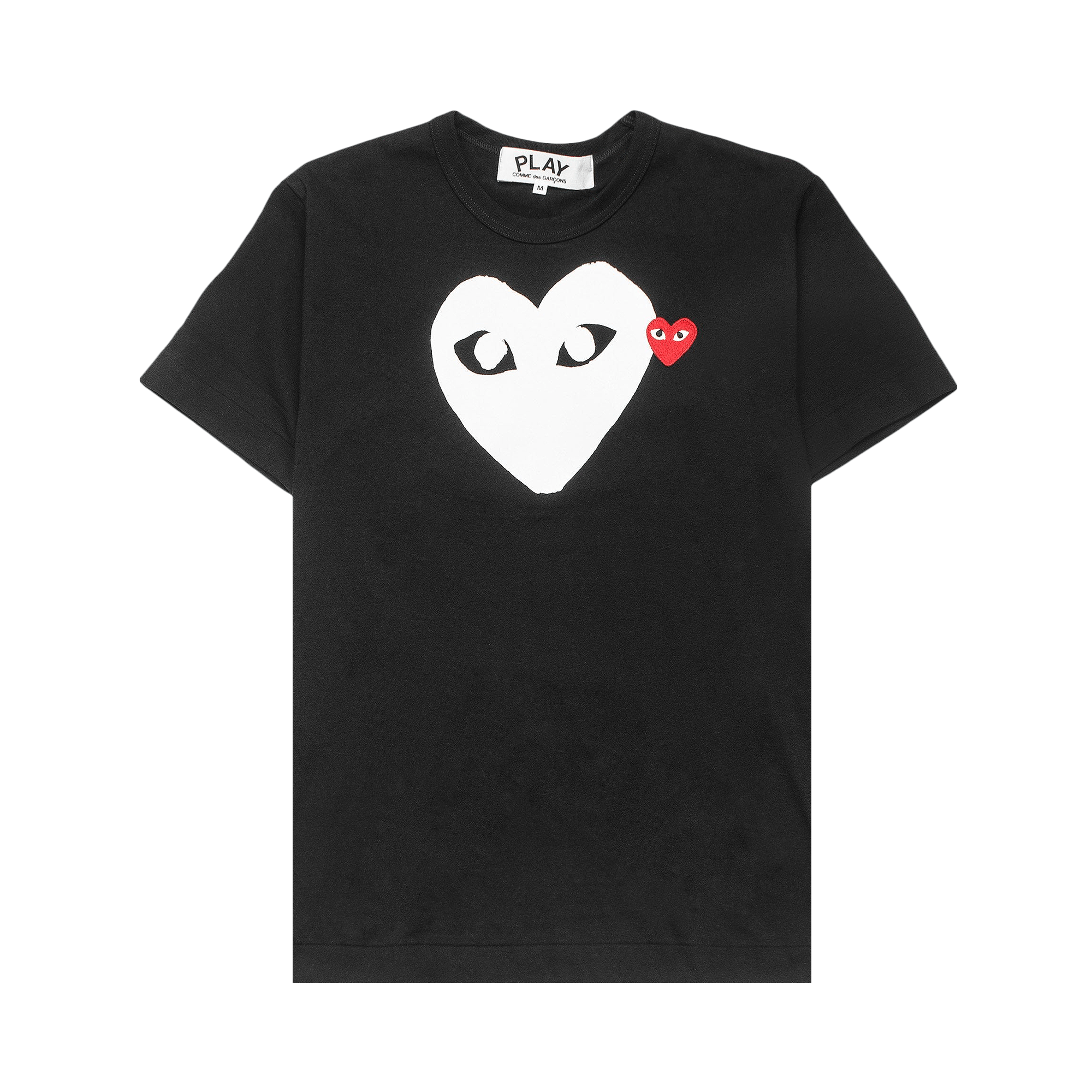 Comme des Garçons PLAY Emblem Heart T-Shirt 'Black'