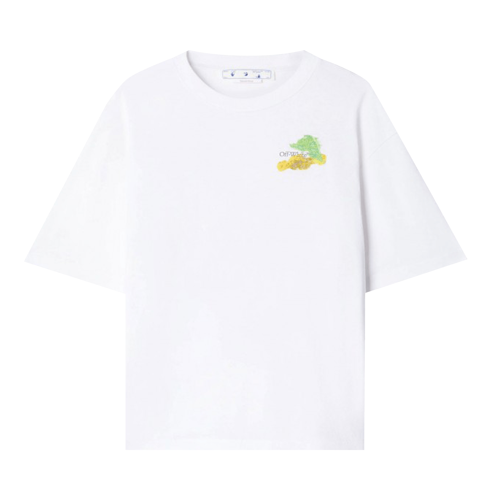 Off-White Brush Arrow Skate T-Shirt 'White/Multicolor'