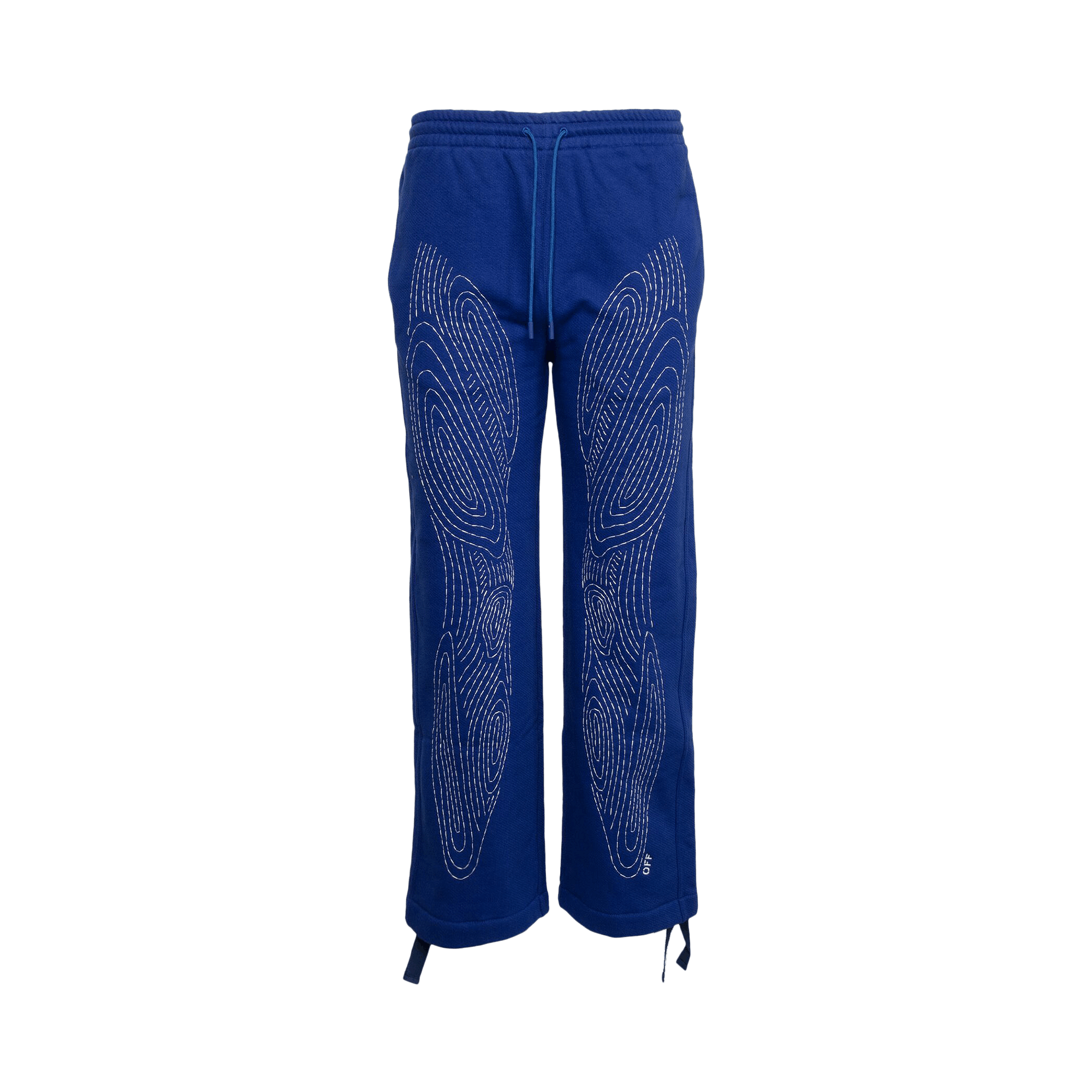 Off-White Body Stitch Skate Sweatpants 'Blue/White'