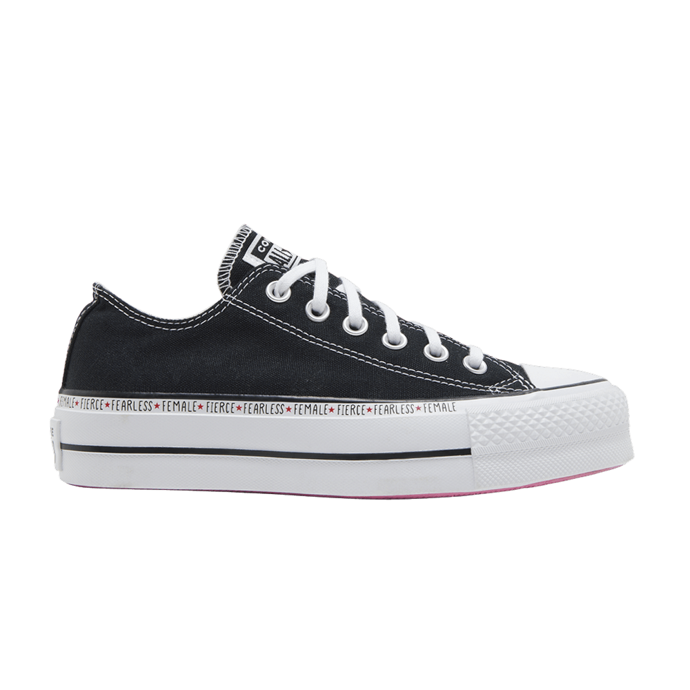 Converse Wmns Chuck Taylor All Star Lift Low 'Fierce Fearless Female'