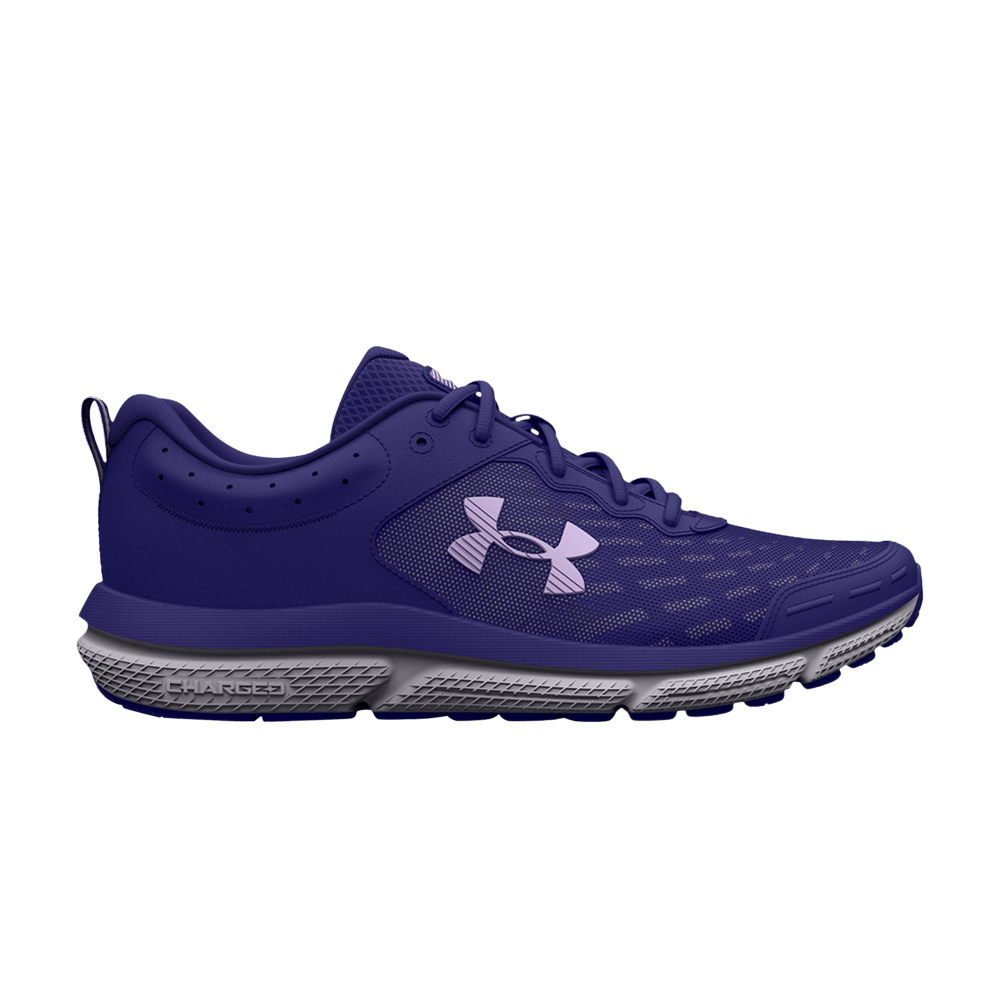 Pre-owned Under Armour Wmns Charged Assert 10 Wide 'sonar Blue'