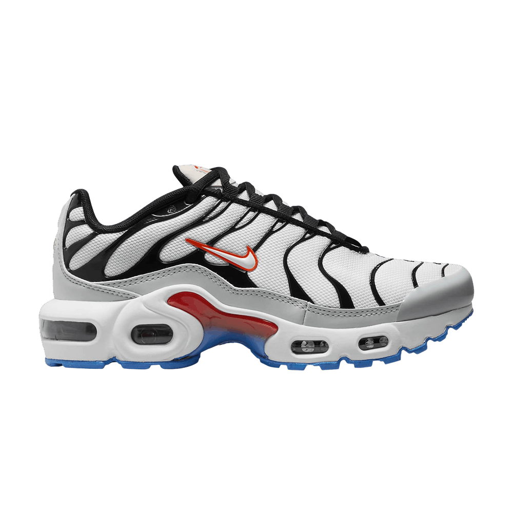 Nike Air Max Plus GS 'Platinum Black Red'