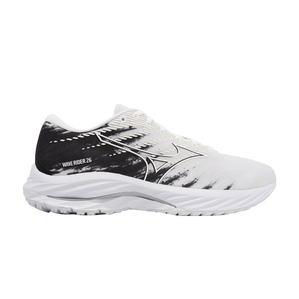 Mizuno Wave Rider 26 'White Black'