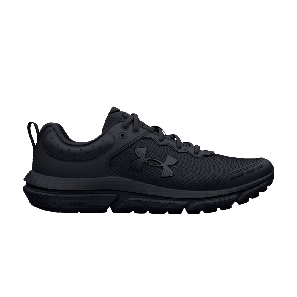 Pre-owned Under Armour Assert 10 Ac Gs 'triple Black'