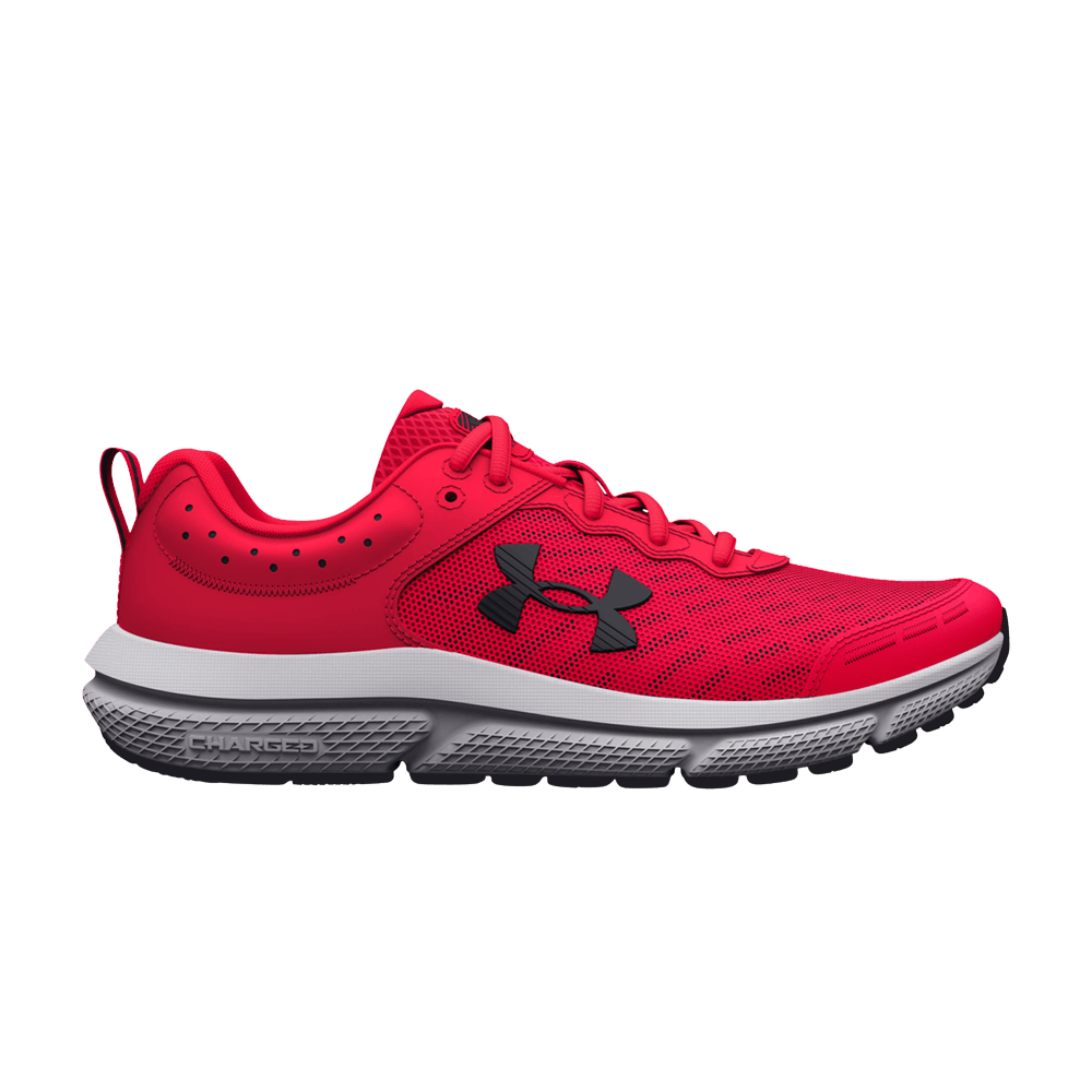 Pre-owned Under Armour Assert 10 Ac Gs 'red Black'