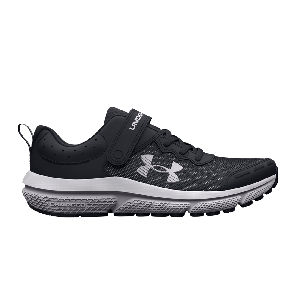 Pre-owned Under Armour Assert 10 Ac Ps Wide 'black White'