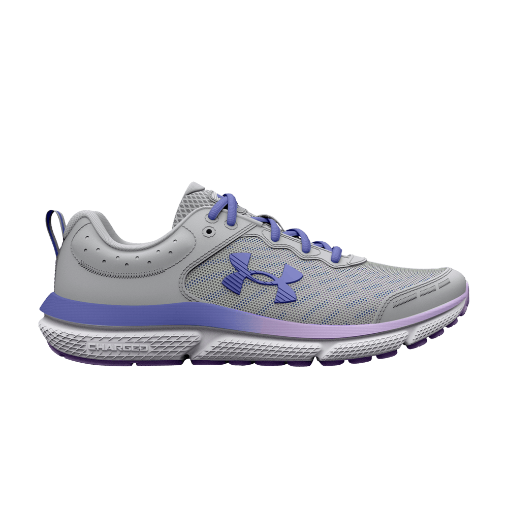 Pre-owned Under Armour Assert 10 Ac Gs 'mod Grey Nebula Purple'