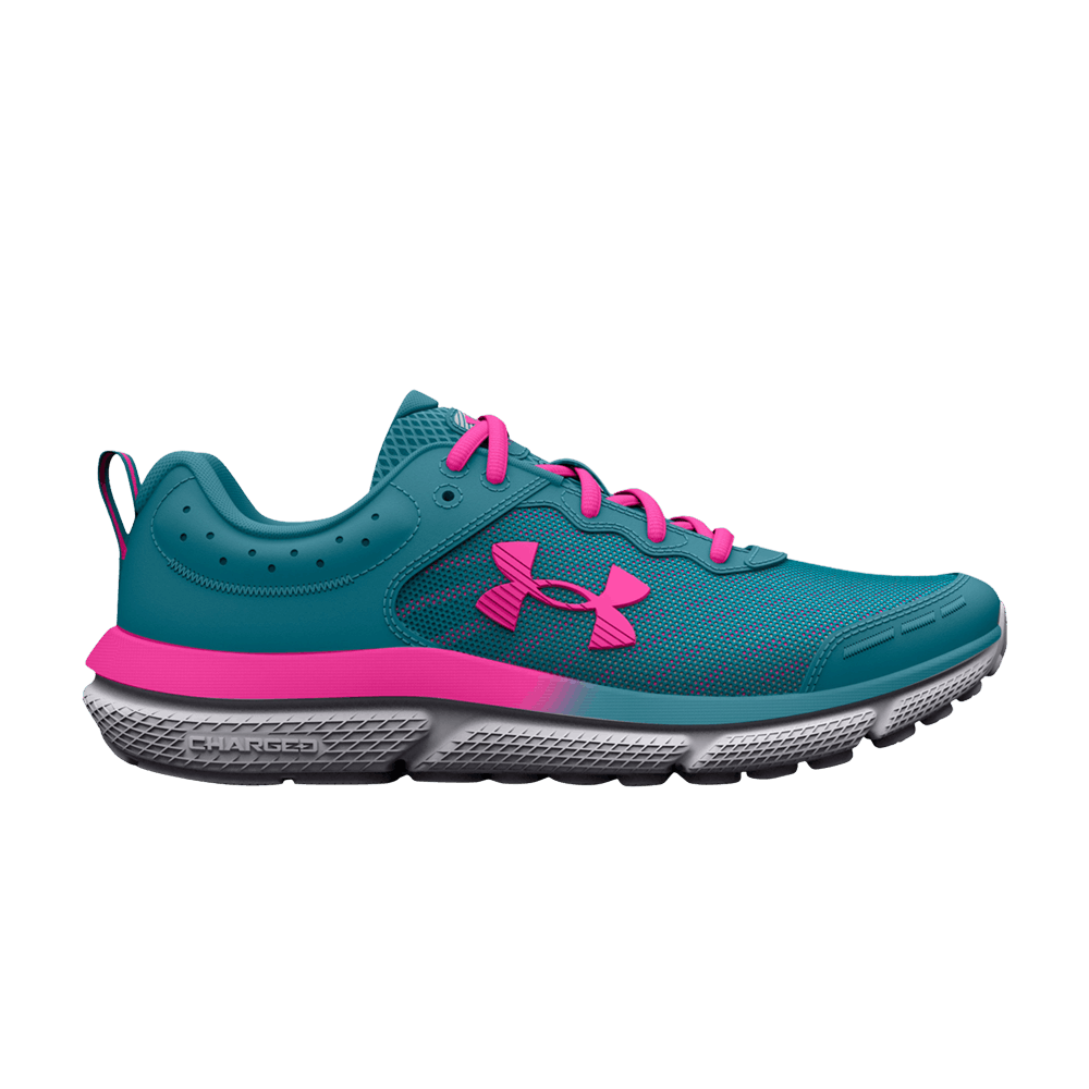 Pre-owned Under Armour Assert 10 Ac Gs 'glacier Blue Rebel Pink' In Black
