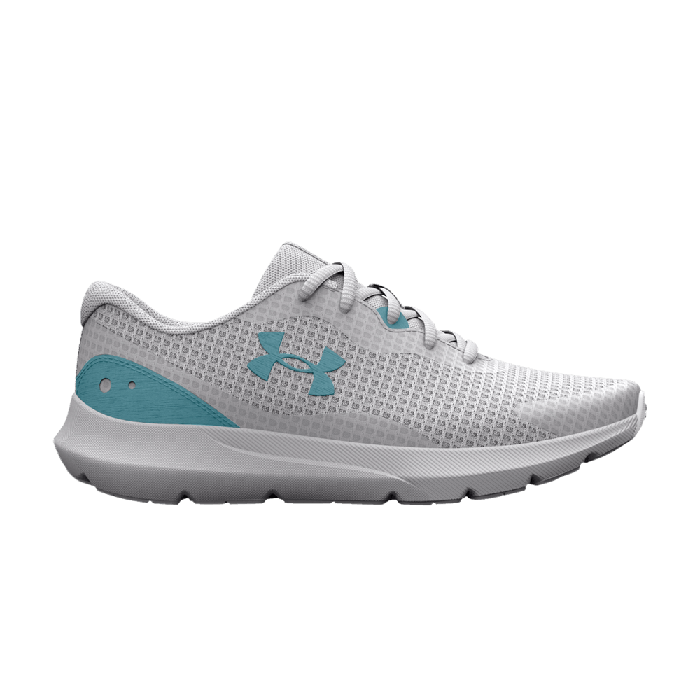 Pre-owned Under Armour Wmns Surge 3 'halo Grey Still Water'