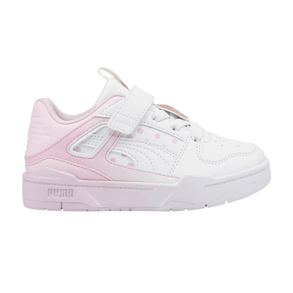 Pre-owned Puma Miraculous X Slipstream Little Kid 'ladybug' In White