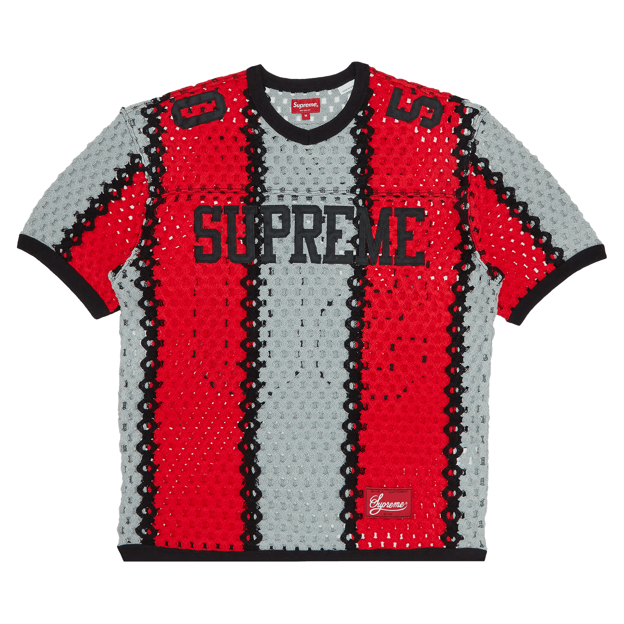 【Supreme】Open Knit Football Top★Multicolor★25SS★ Supreme Open Knit Football Top Multicolor - 25SS | eBay