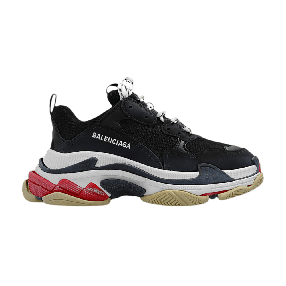 Balenciaga Wmns Triple S Sneaker 'Black Red' 2023