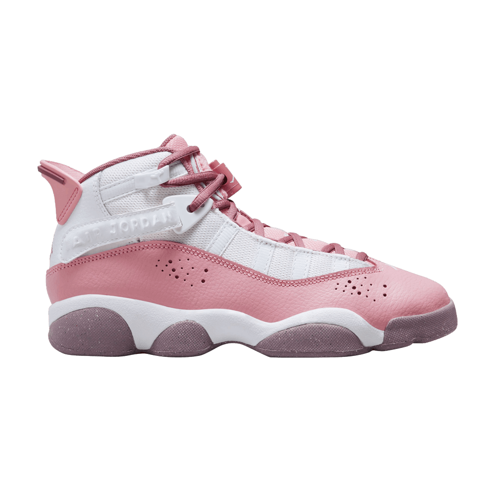 Pre-owned Air Jordan Jordan 6 Rings Gs 'coral Chalk' In Pink