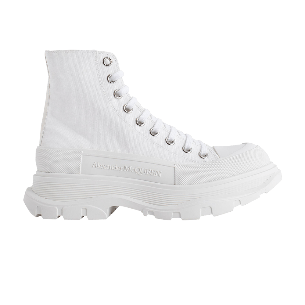 Alexander McQueen Wmns Tread Slick Boot 'White'
