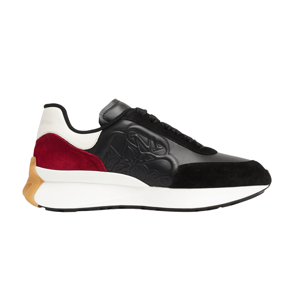 Alexander McQueen Sprint Runner 'Black Burgundy'