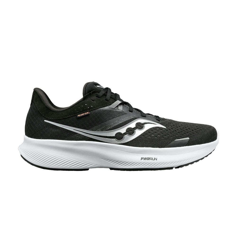Saucony Wmns Ride 16 'Black White'