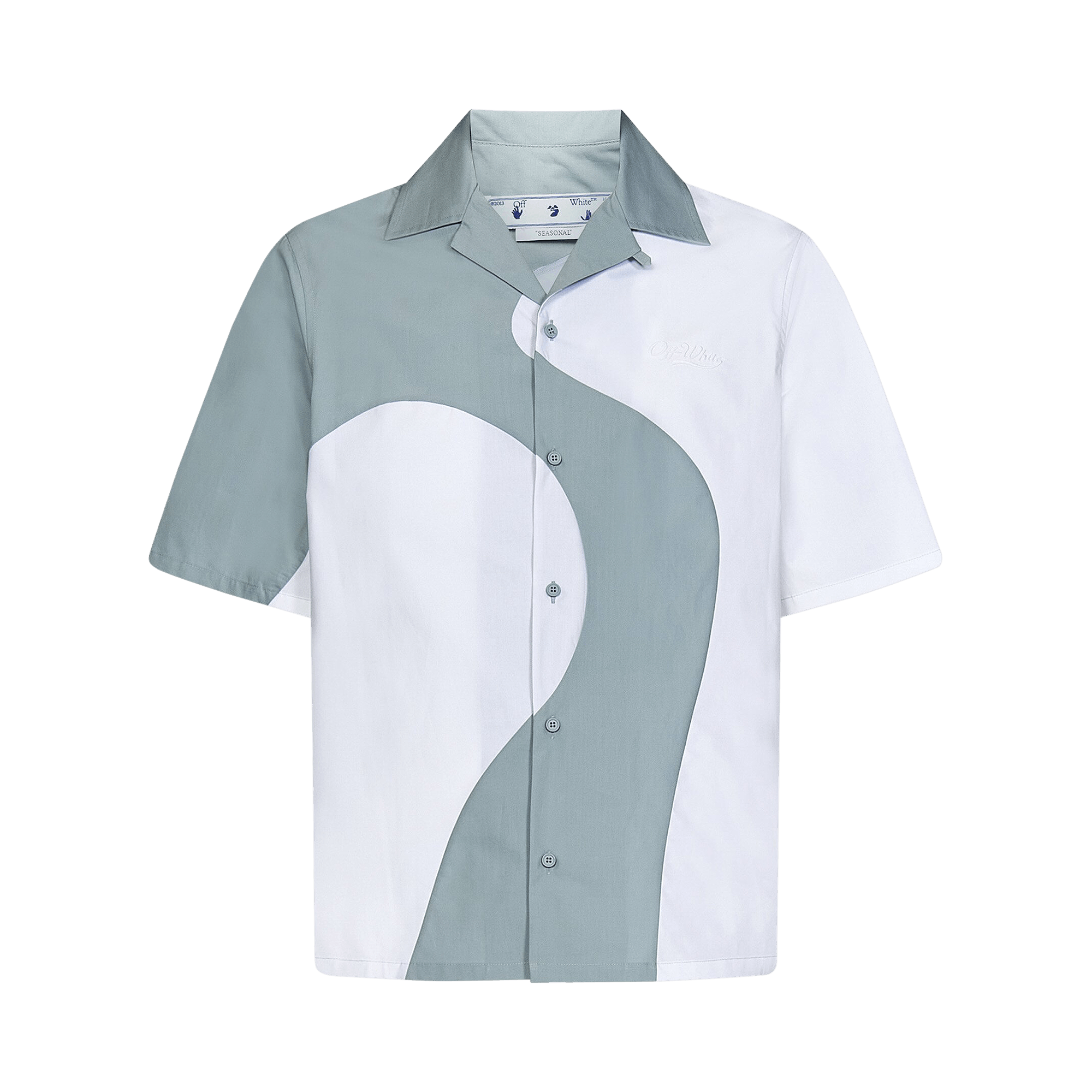 Off-White Organic Block Holiday Shirt 'White'