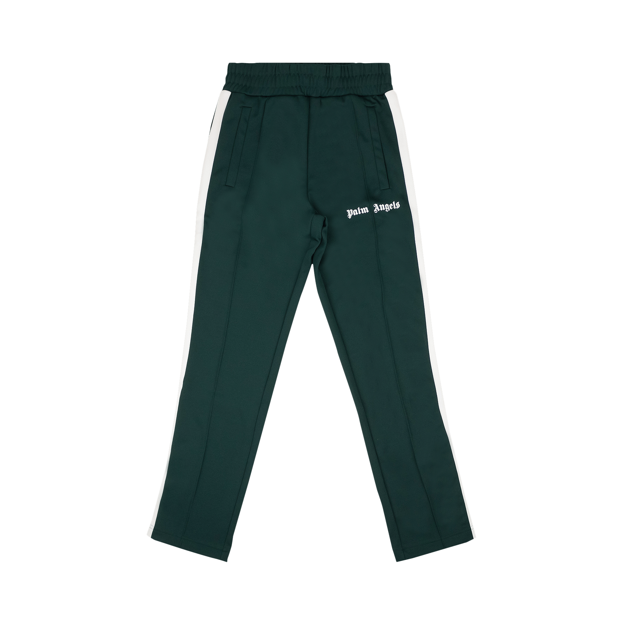 Palm Angels Classic Track Pants 'Green/White'