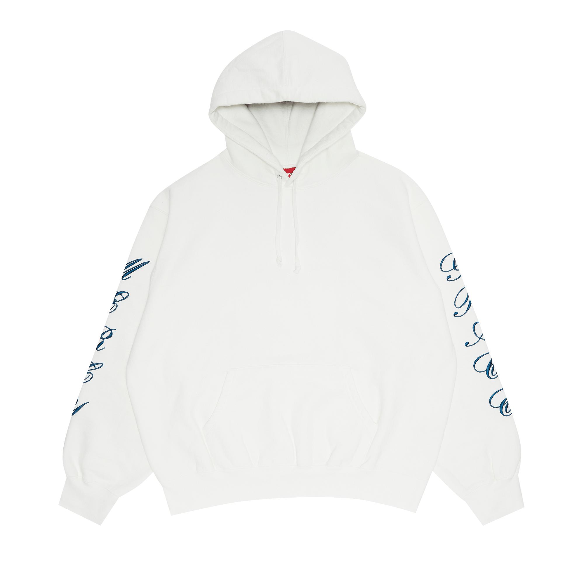 Supreme Patches Spiral Hooded Sweatshirt 'White'