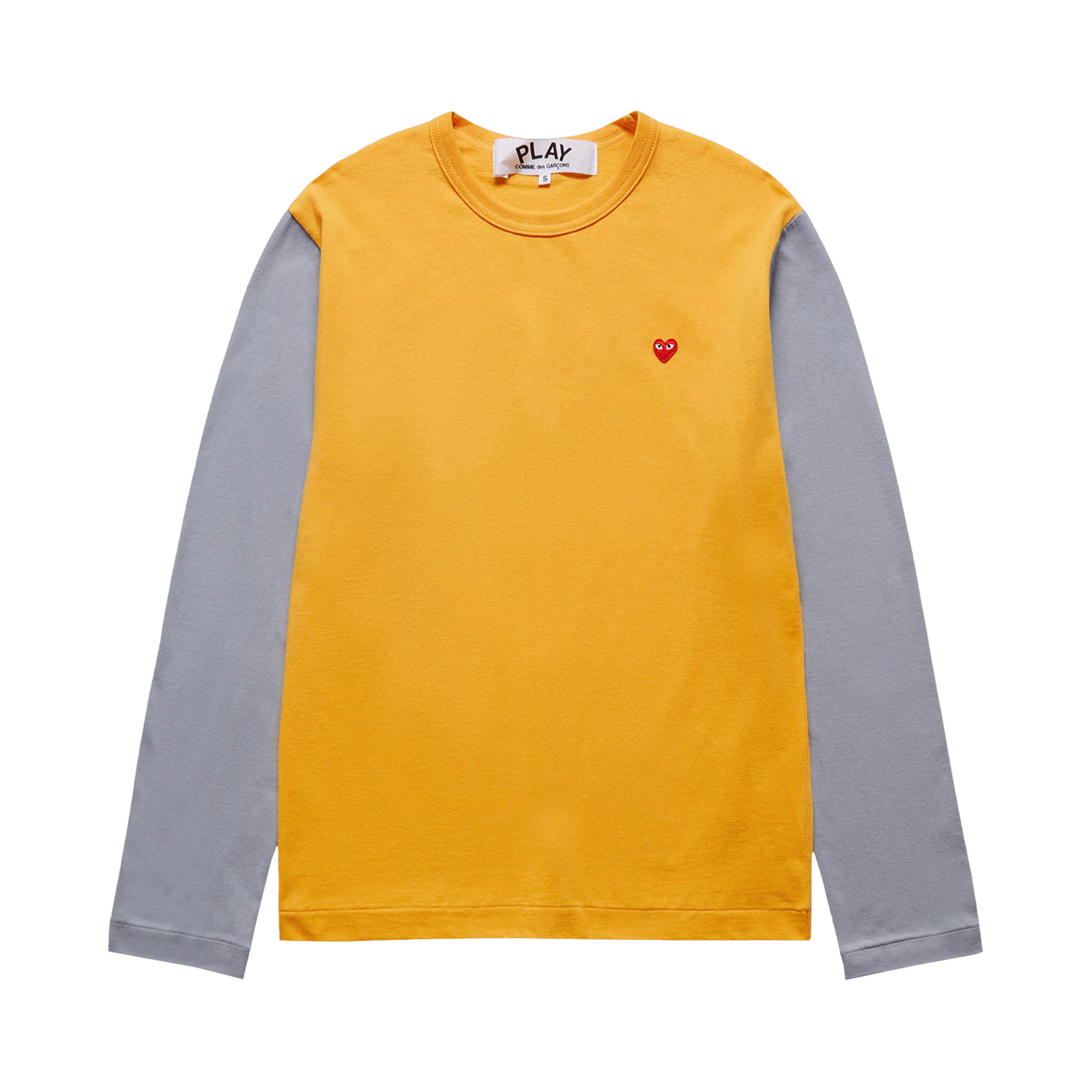 Comme des Garçons PLAY T-Shirt 'Yellow/Grey'
