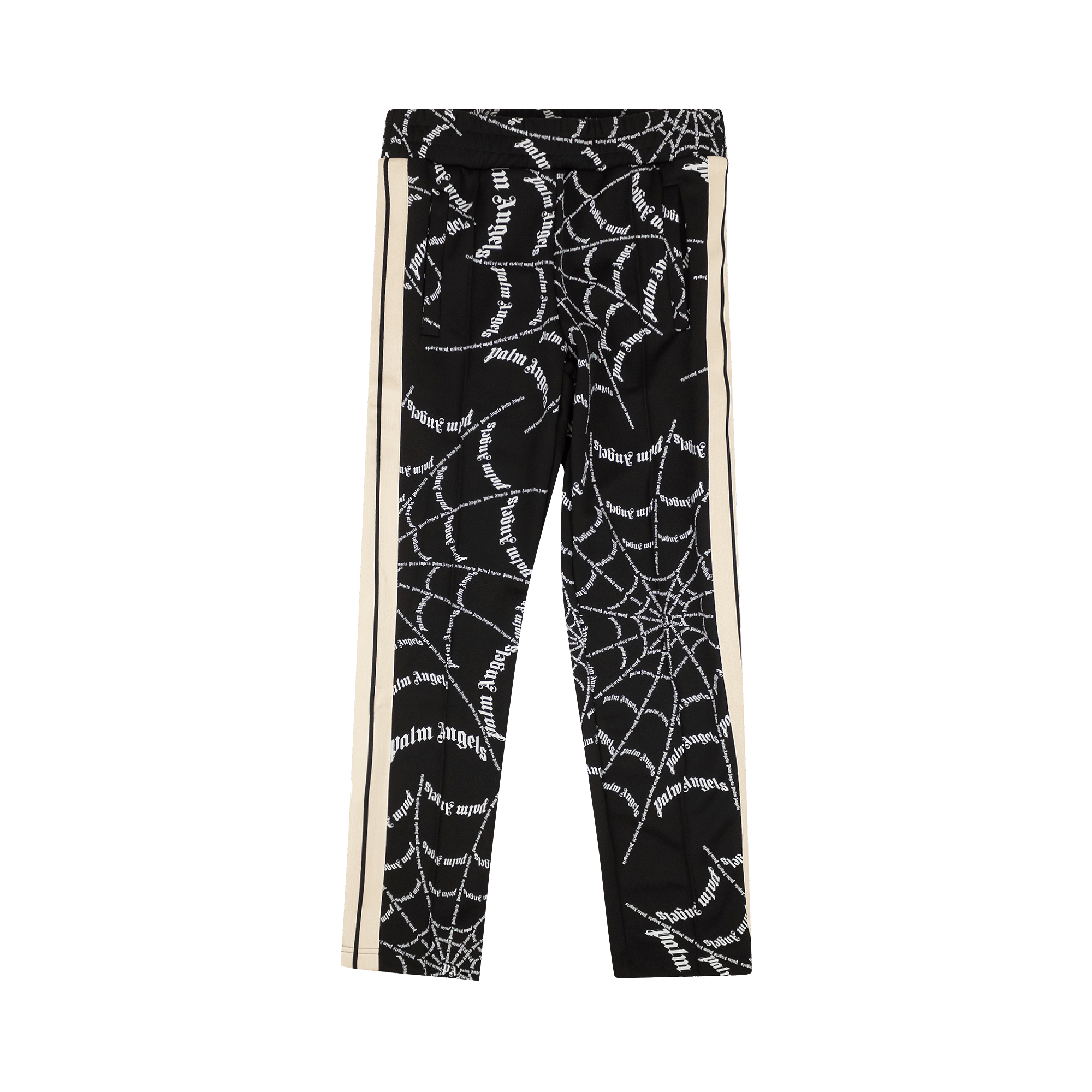 Palm Angels Spider Web Classic Track Pant 'Black/Off White'