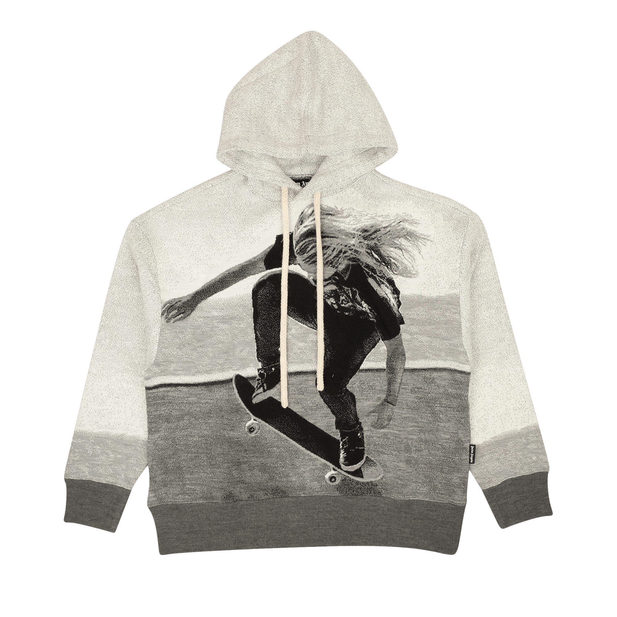 Palm Angels Skater Hooded Sweater 'Grey'