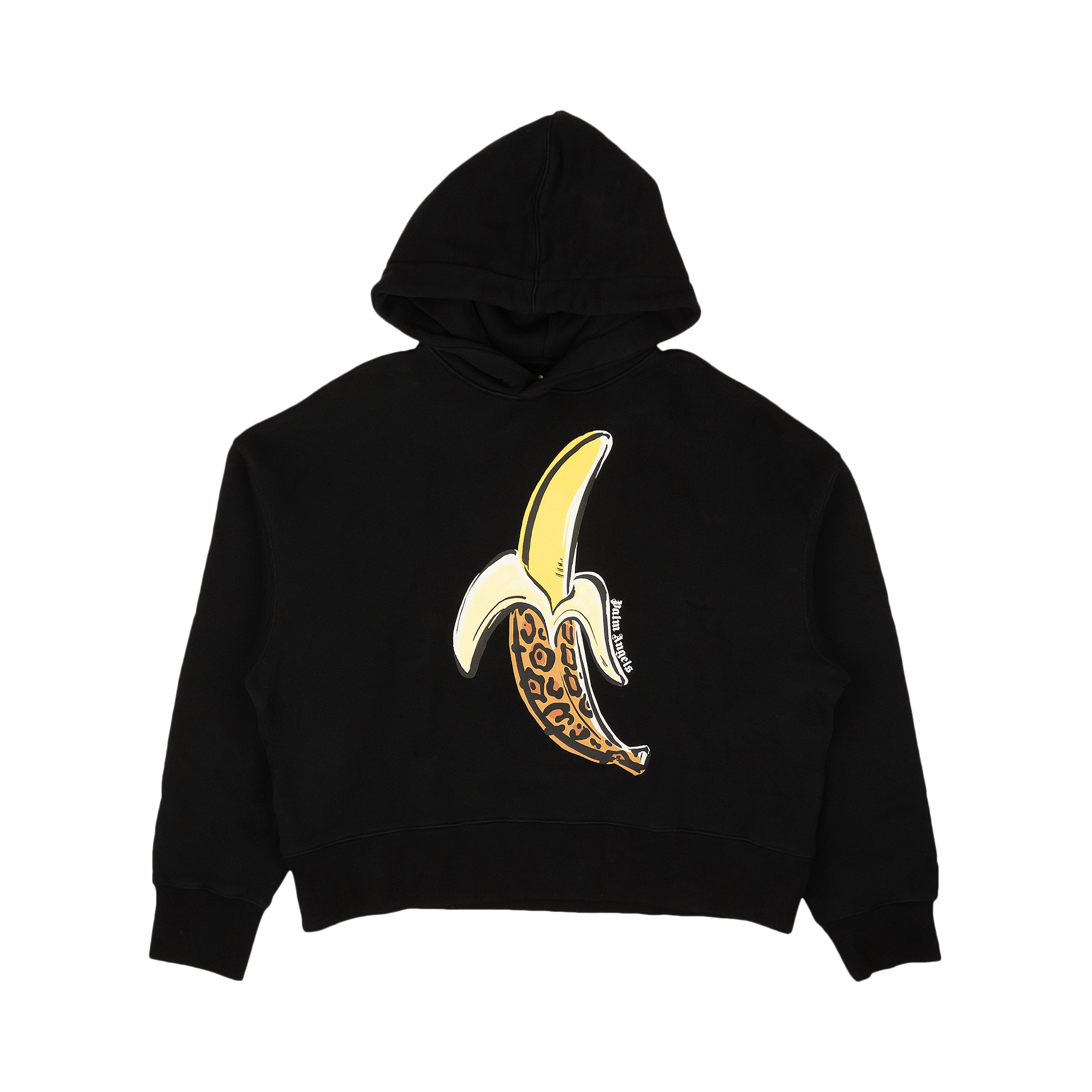 Palm Angels Banana Printed Hoodie 'Blue/Brown'