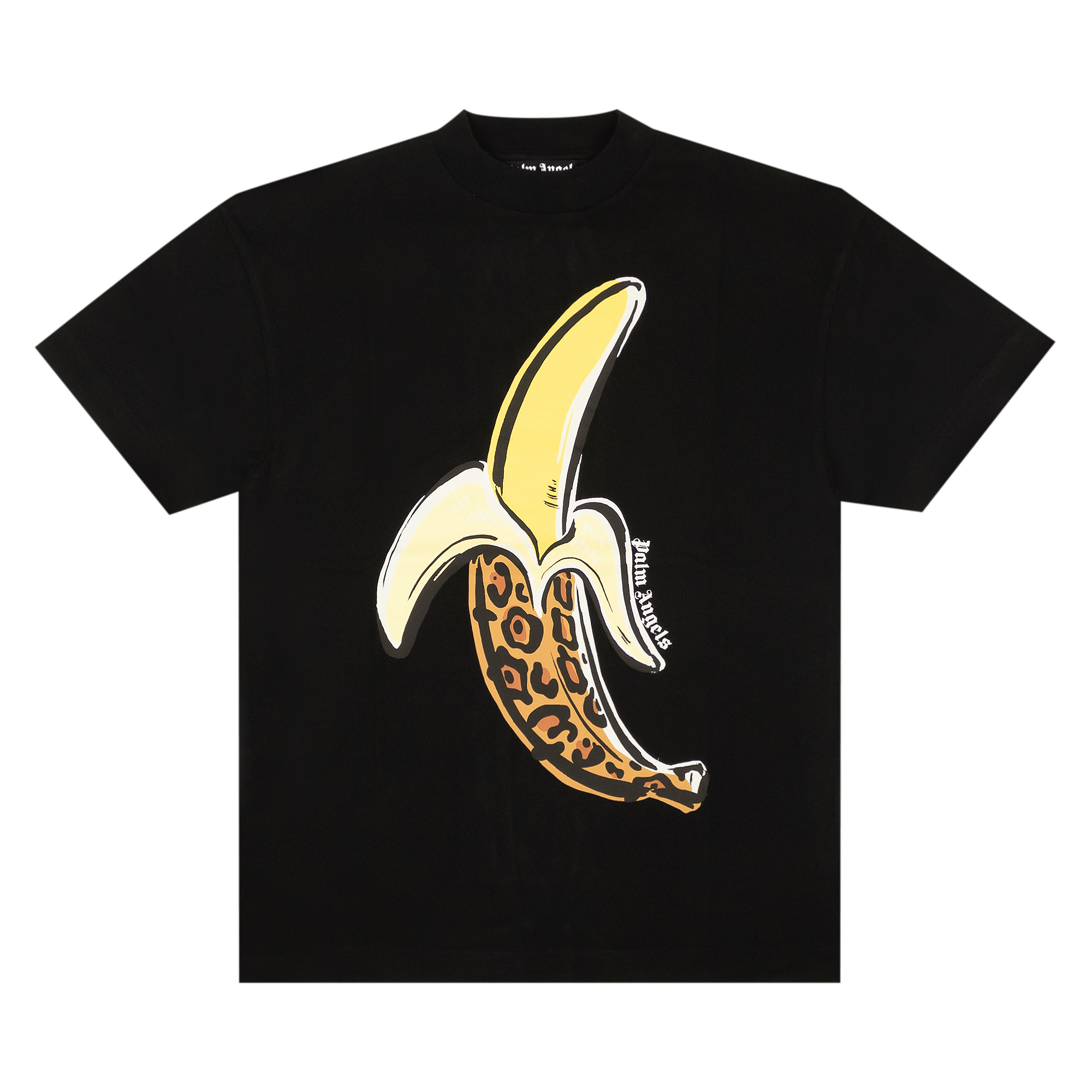 Palm Angels Banana Classic Tee 'Black/Yellow'