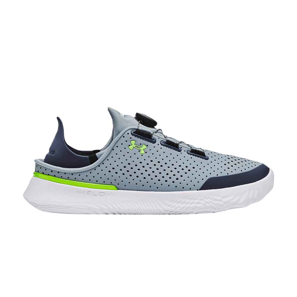 Pre-owned Under Armour Slipspeed 'harbor Blue Lime'