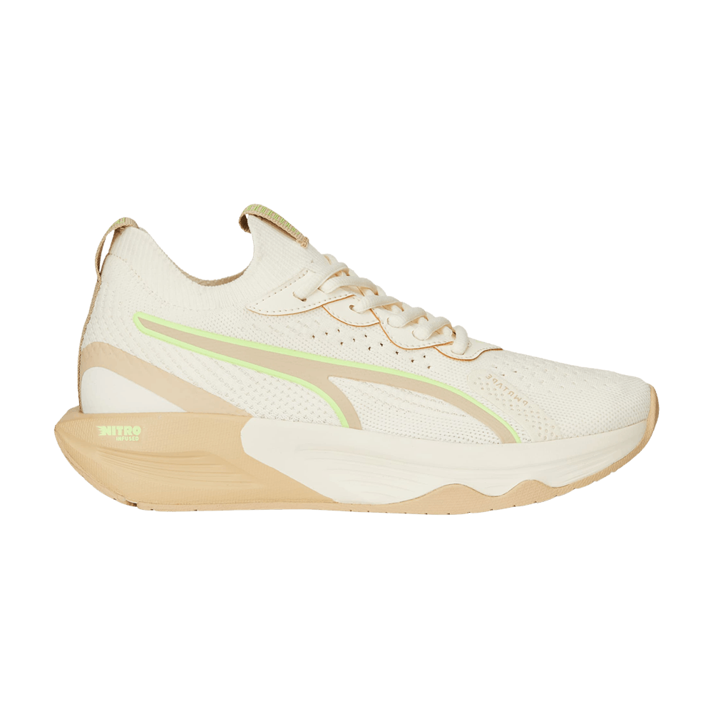 Pre-owned Puma Wmns Pwr Xx Nitro Luxe 'pristine Granola' In Cream