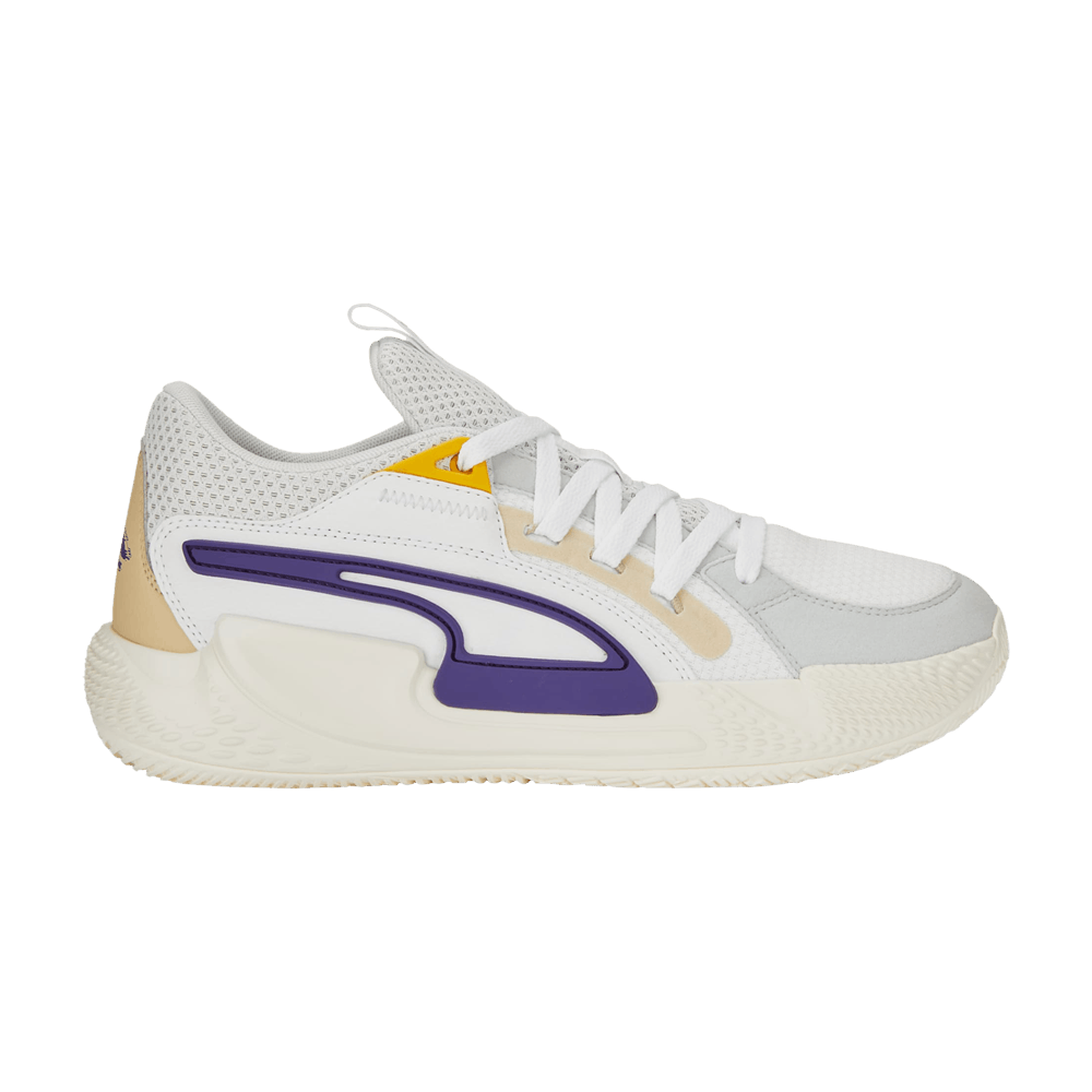 Pre-owned Puma Court Rider Chaos 'slash - Lakers' In White