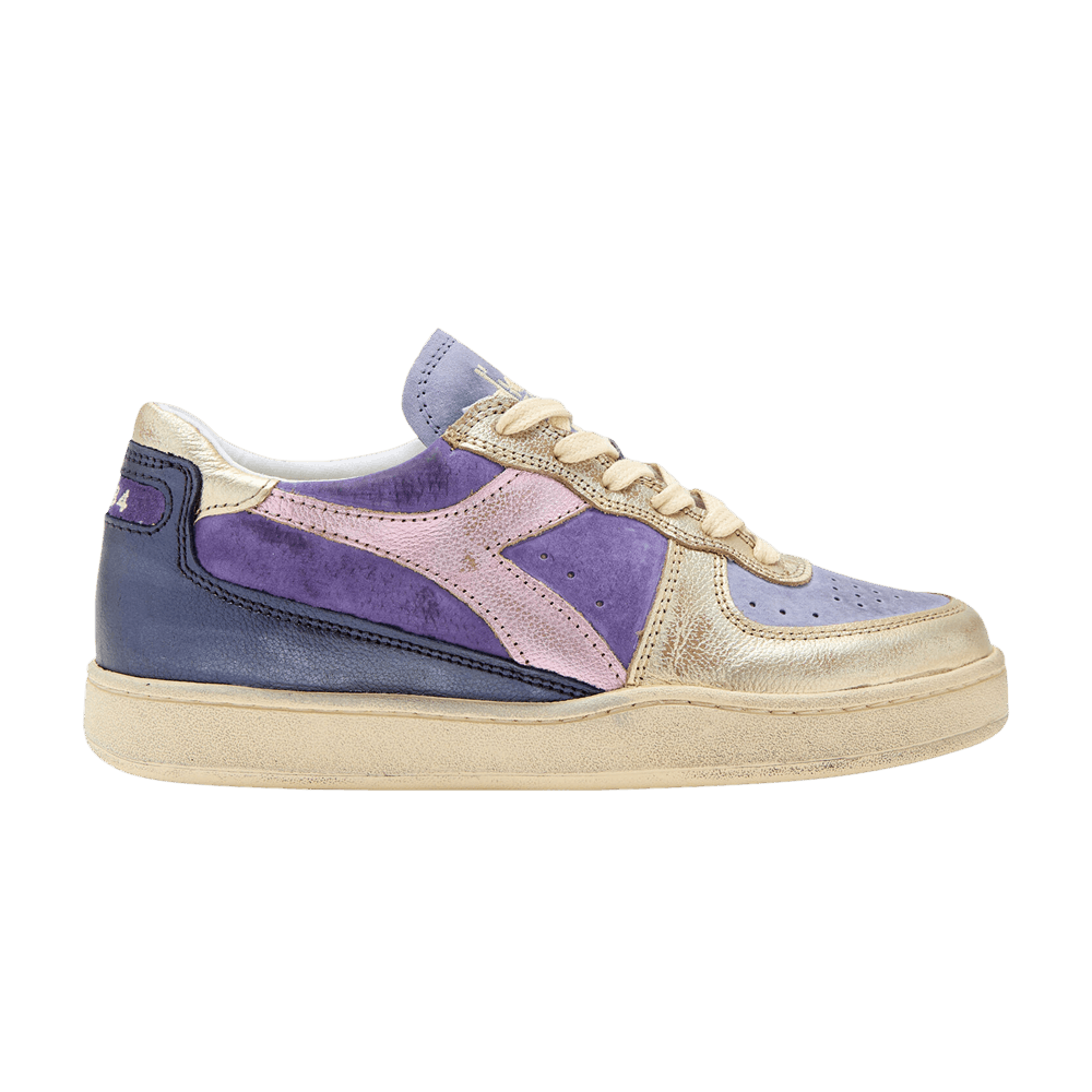 Diadora Wmns Mi Basket Low 'Metal - Twilight Violet'