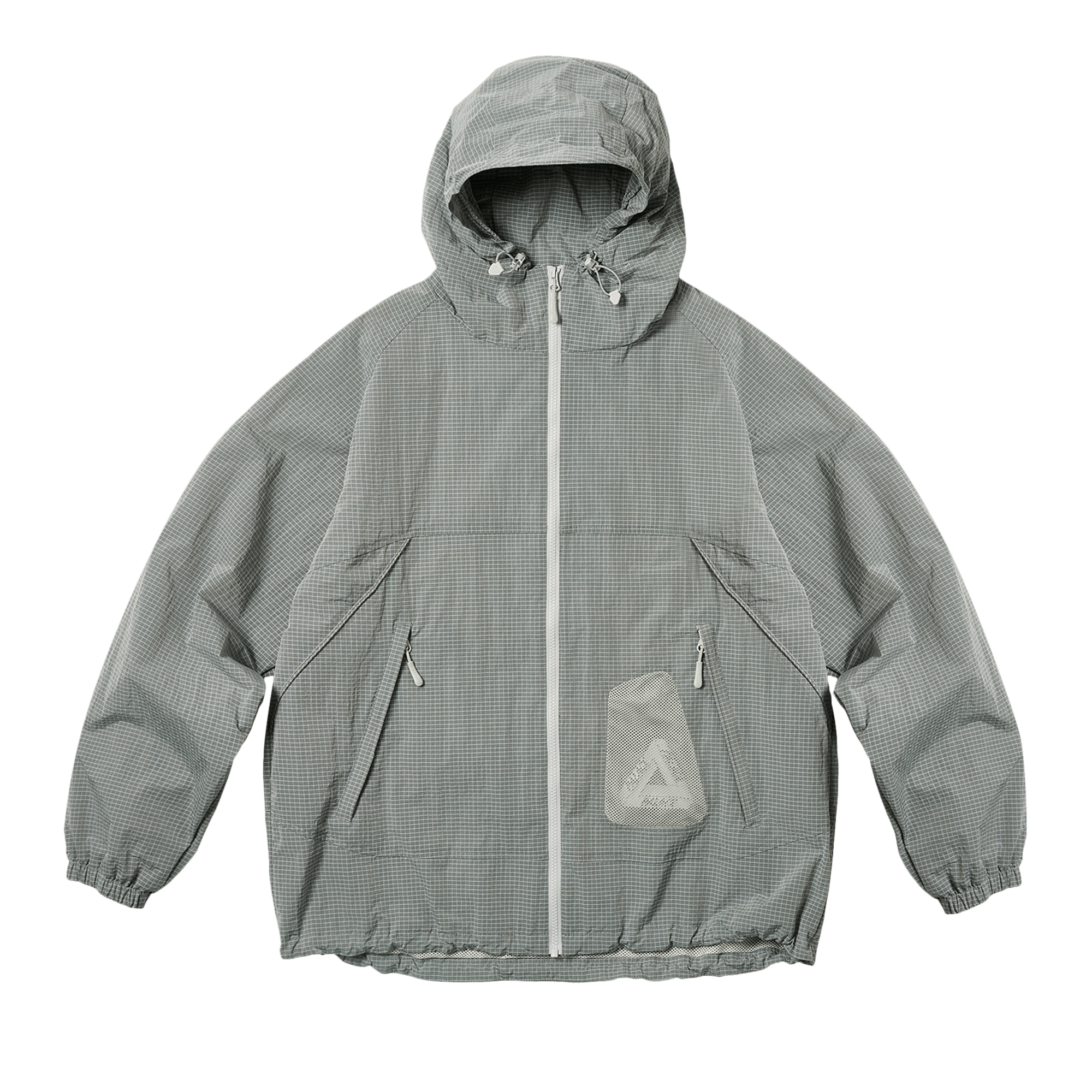 Palace Y-Ripstop Shell Jacket 'Steel Grey'