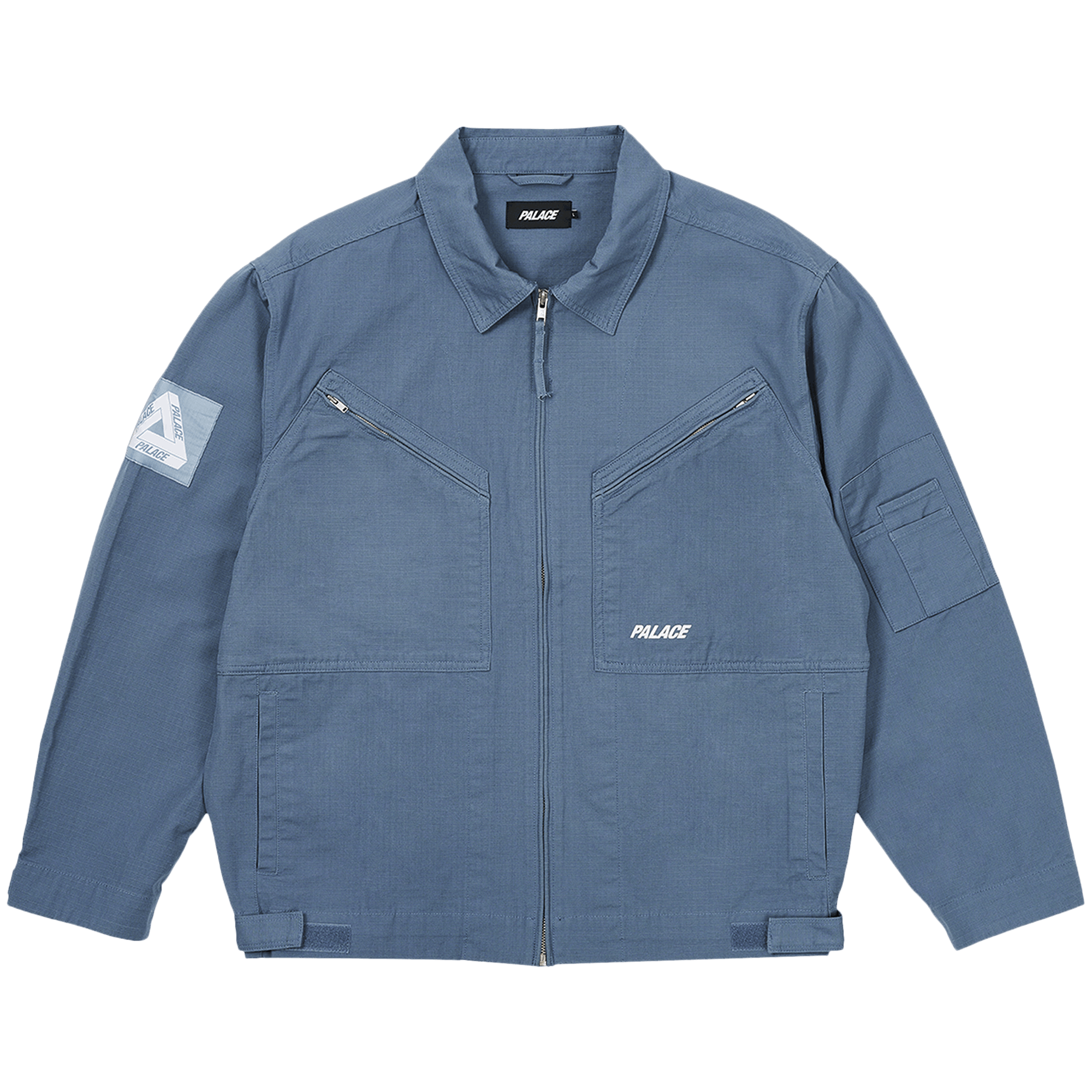 Palace Aviator Jacket 'Blue Stone'