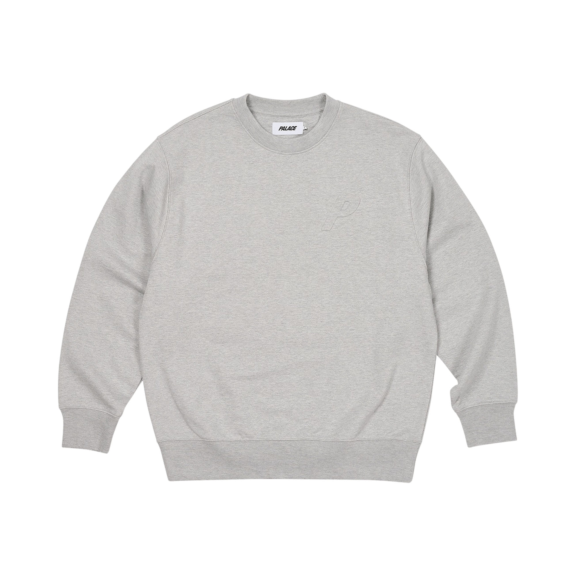 Palace Bossy P3 Crew 'Grey Marl'