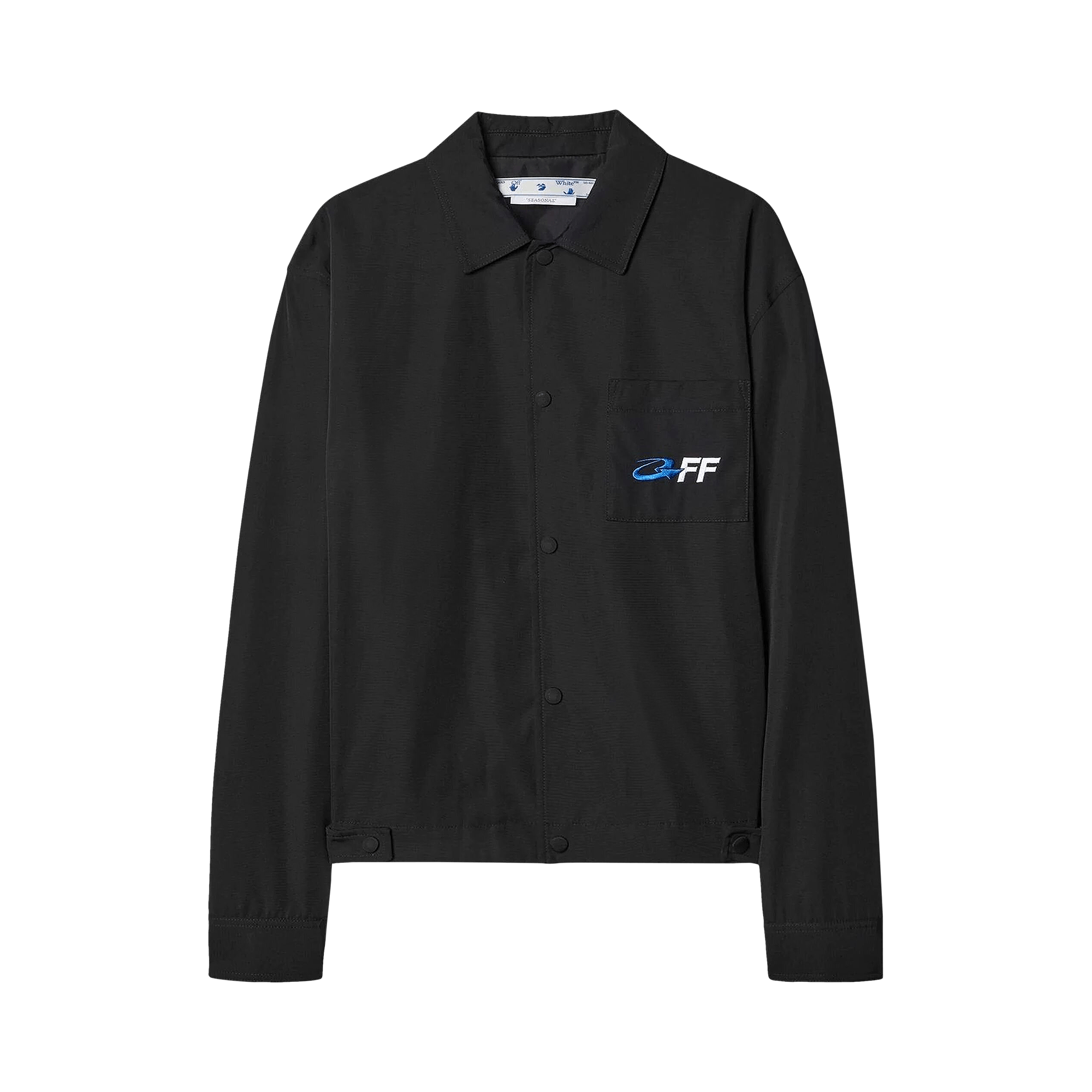Off-White Exact Opposite Shirt Jacket 'Black/White'