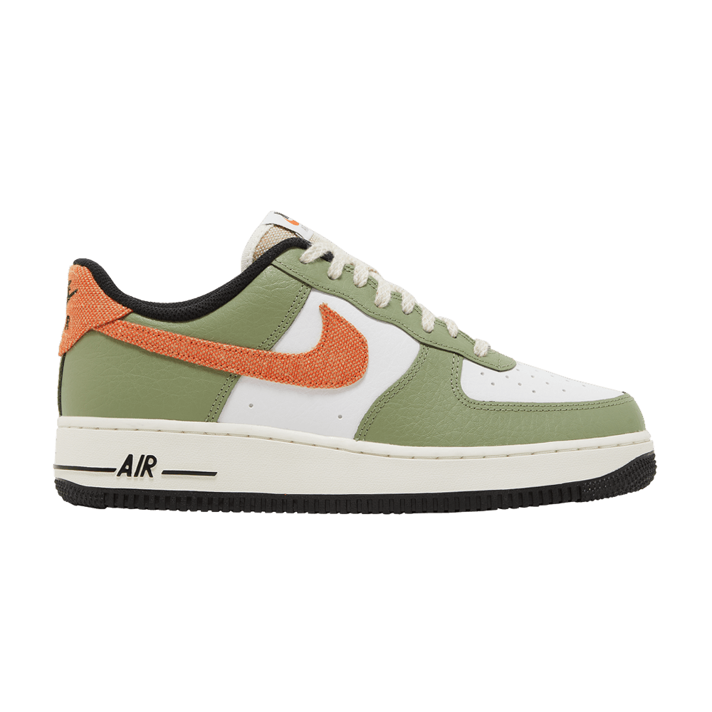 Nike Air Force 1 '07 'Oil Green Orange'