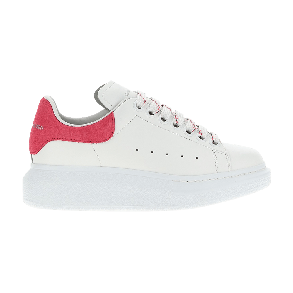 Alexander McQueen Wmns Oversized Sneaker 'White Halo Pink'