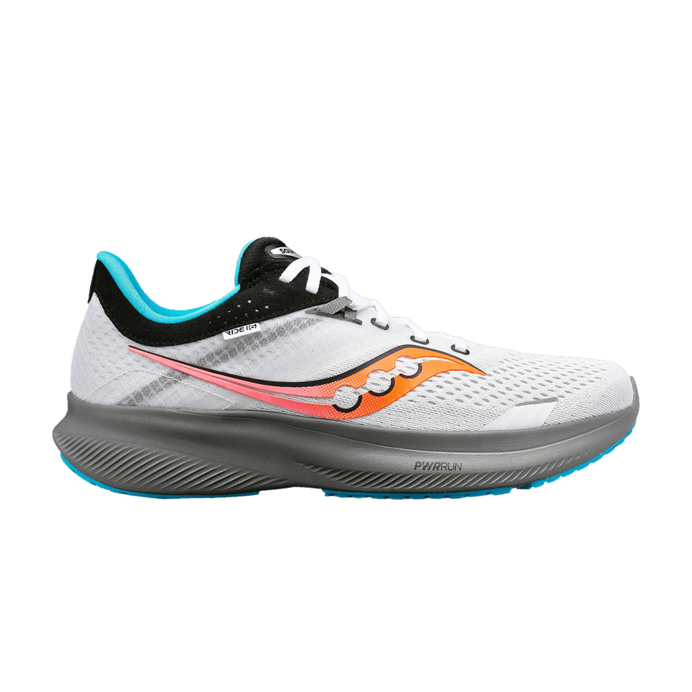 Saucony Ride 16 'White Pink Gravel'