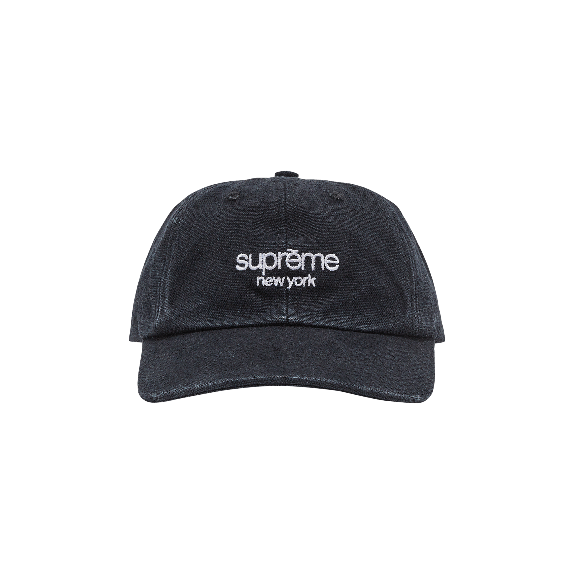 Supreme Classic Logo 6-Panel 'Black'