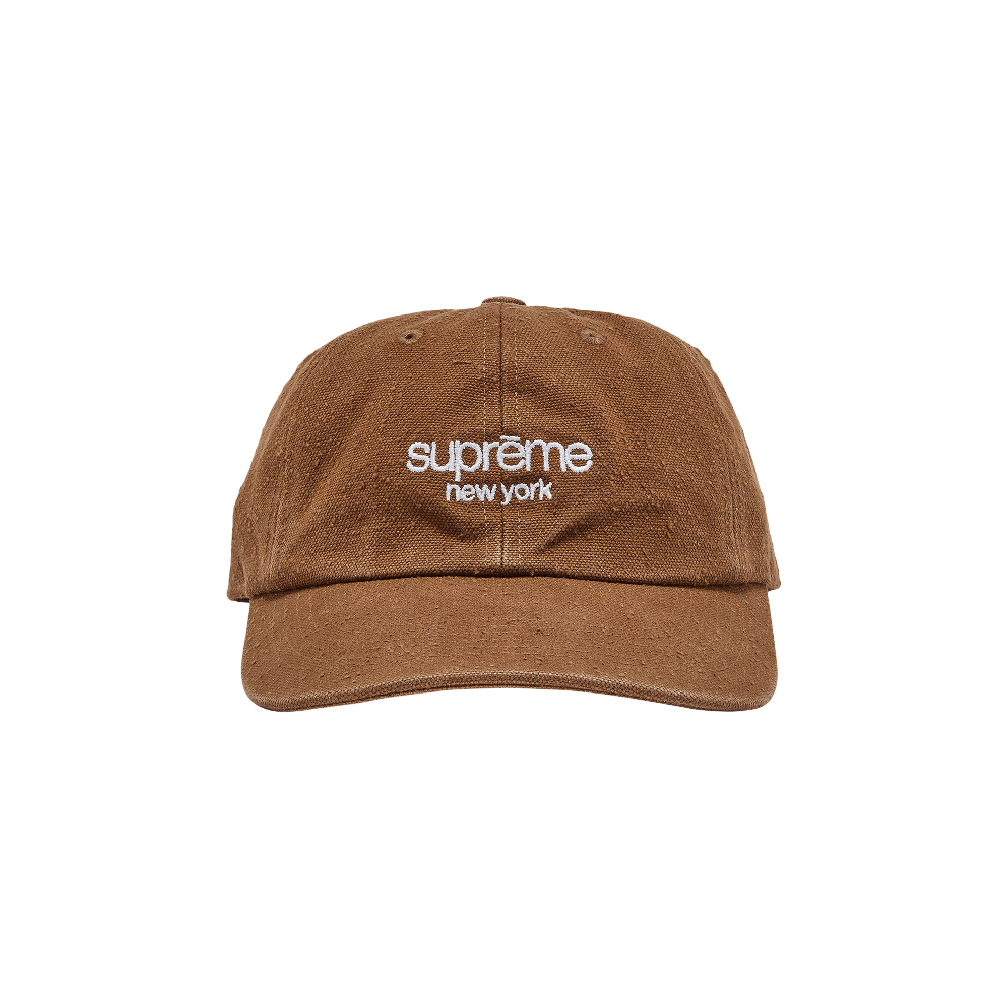 Supreme Classic Logo 6-Panel 'Olive Brown'