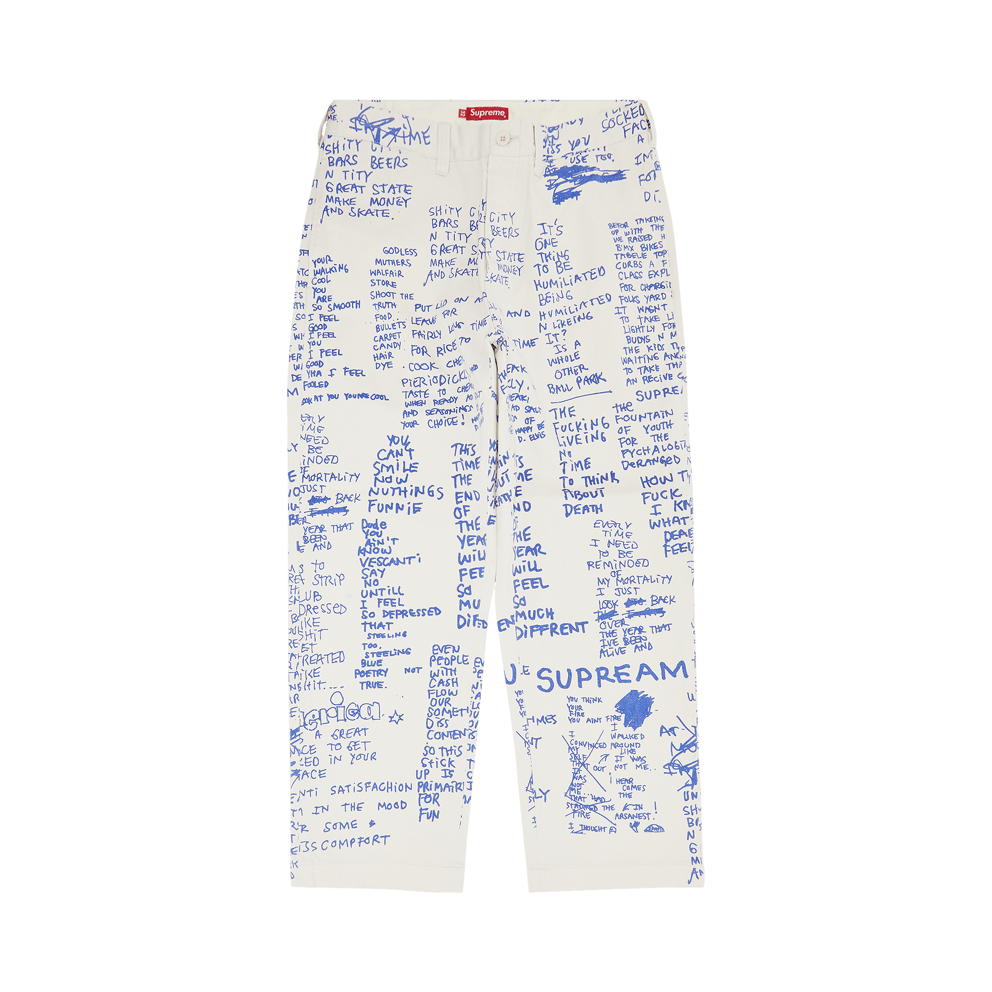 Supreme Gonz Poems Chino Pant 'Stone'
