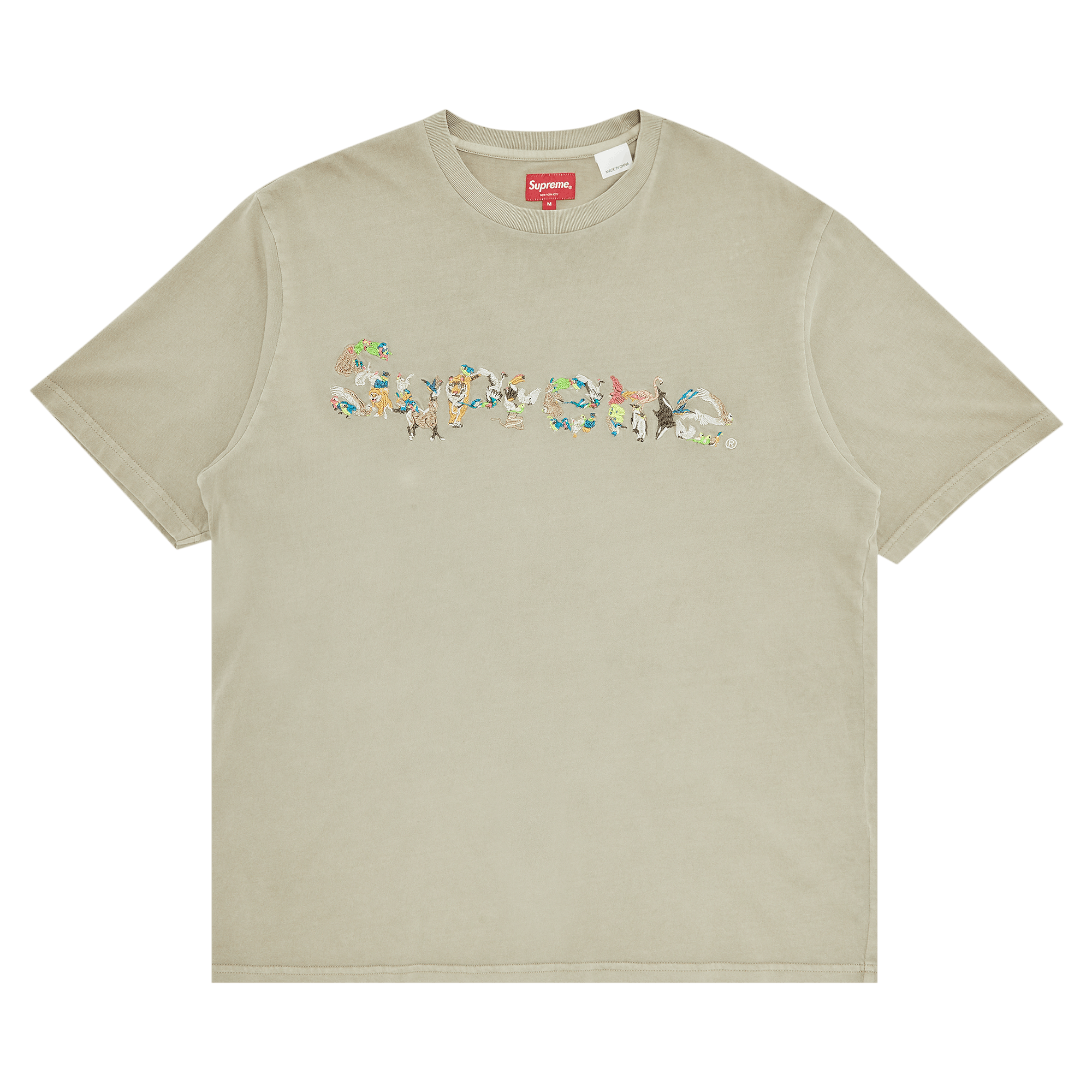 Supreme Animal Kingdom Short-Sleeve Top 'Dusty Tan'