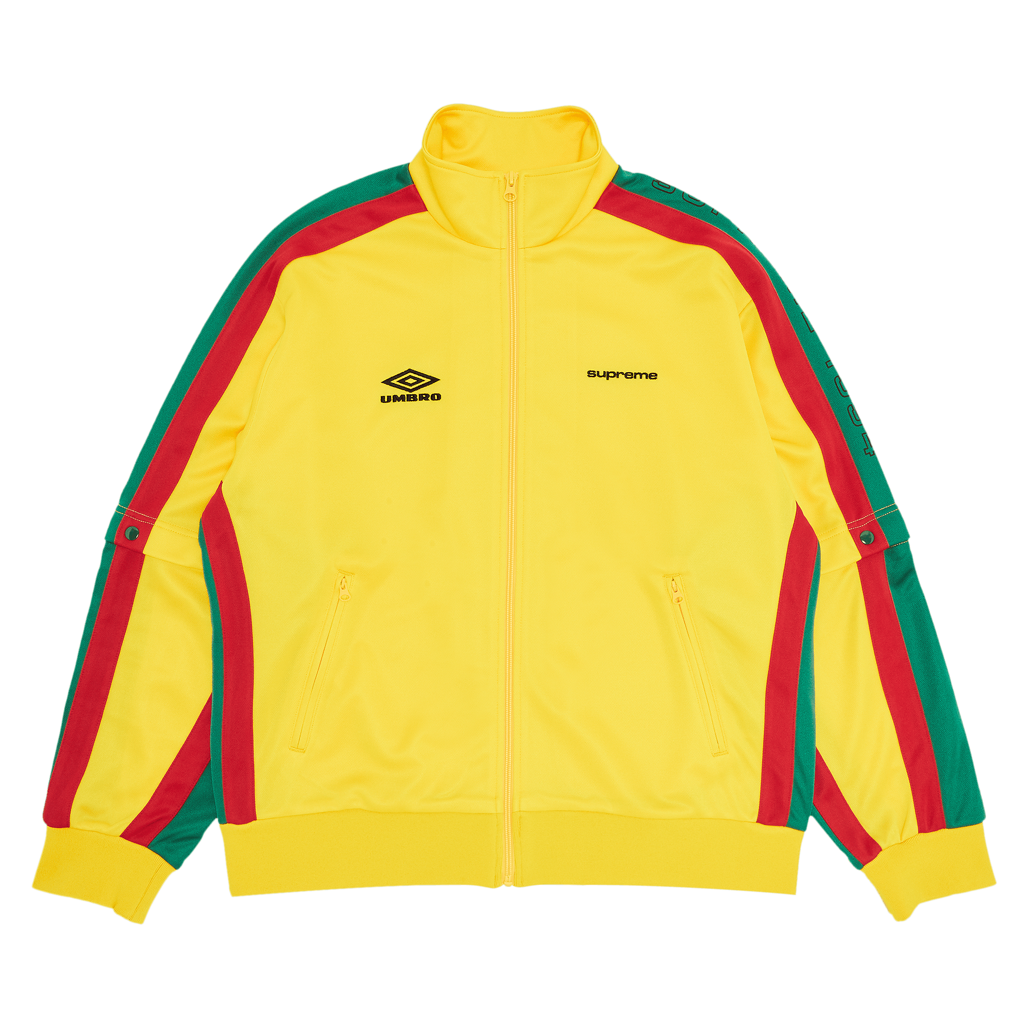 Supreme x Umbro Snap Sleeve Jacket 'Yellow'