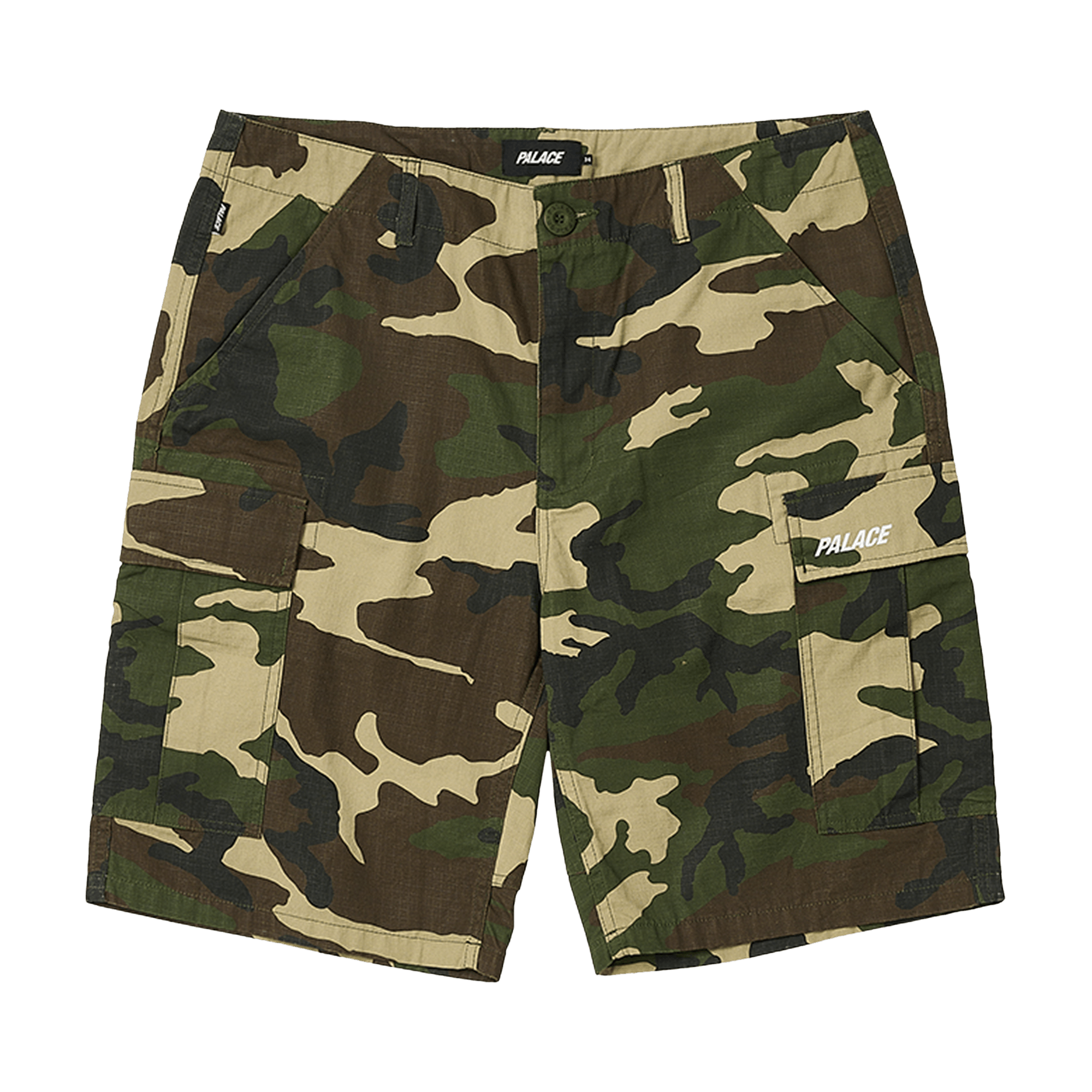 Buy Palace Cargo Shell Shorts 'Olive' - P22ST044 | GOAT