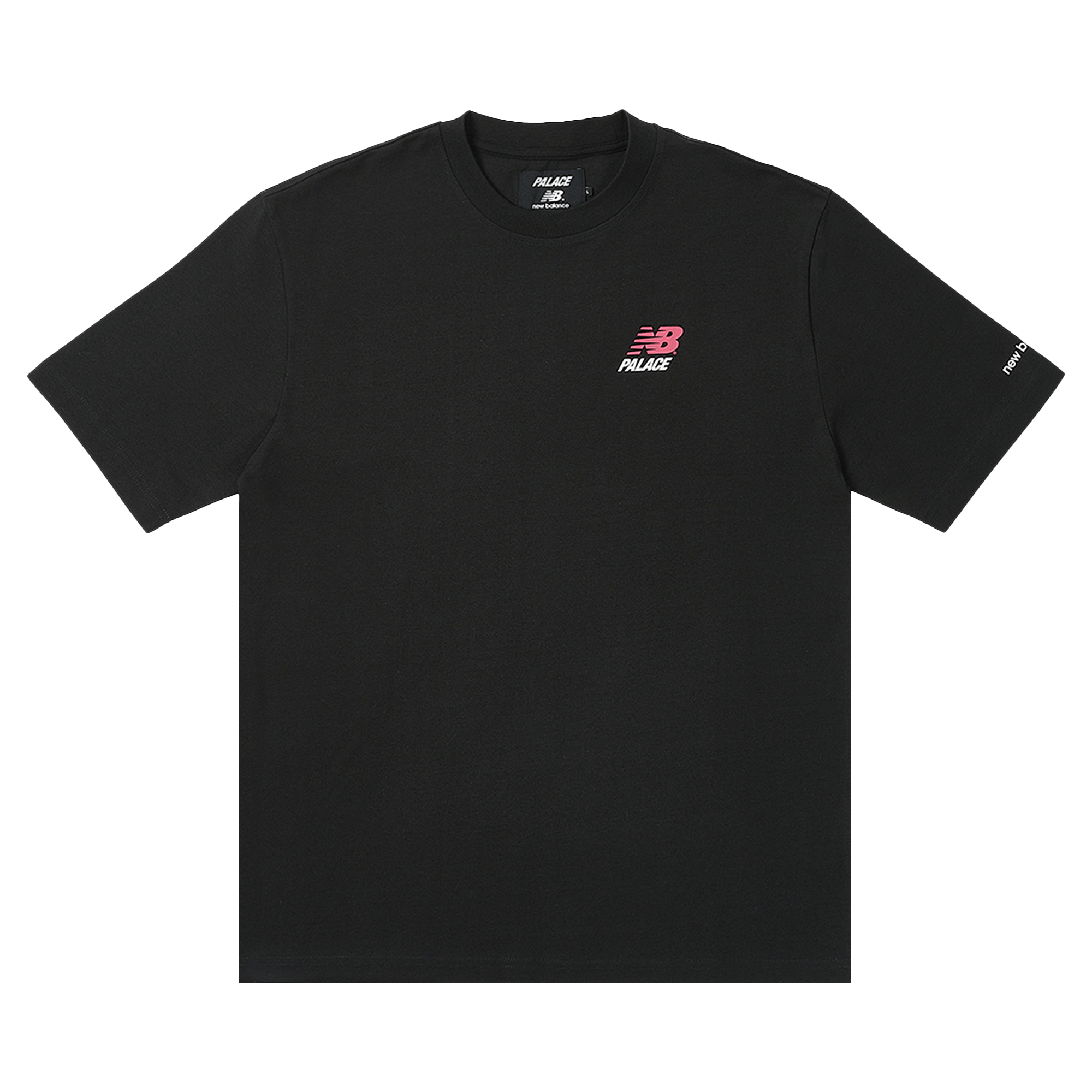 Palace x New Balance Logo T-Shirt 'Black'
