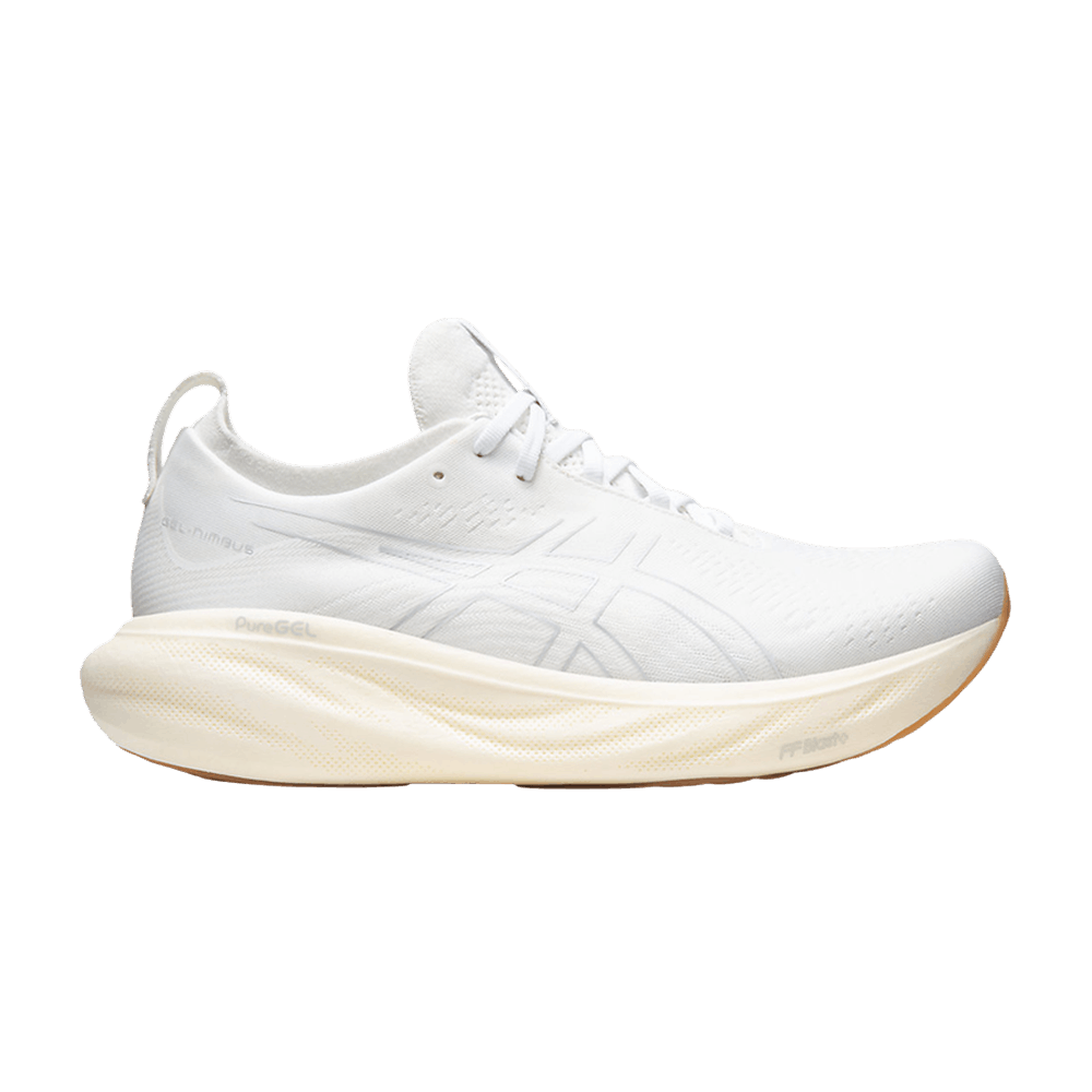 Asics Gel Nimbus 25 White Illusion Blue #1011B547 Running Sneakers Shoes US 9 Mens-ASICS-GEL-Nimbus-  main image 4