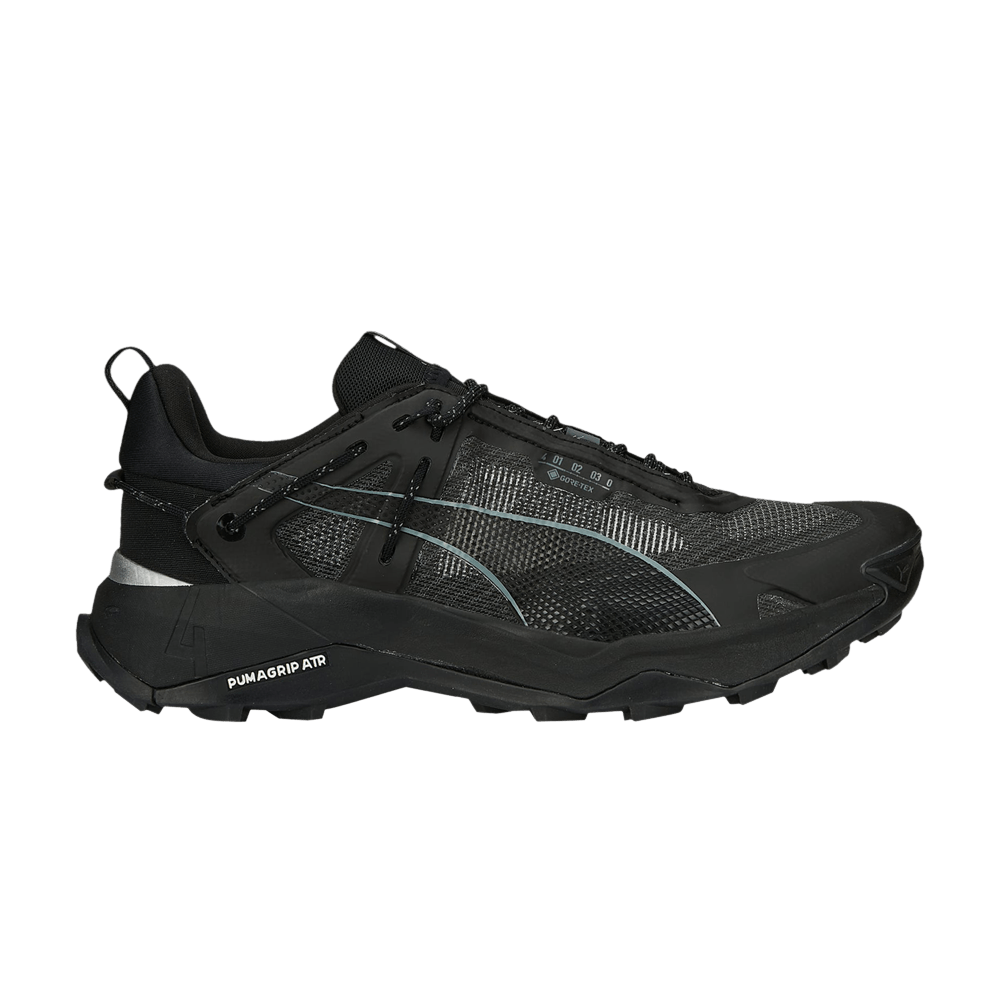Pre-owned Puma Explore Nitro Gore-tex 'black Silver'