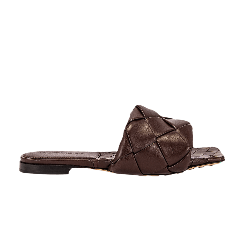 Buy Bottega Veneta Wmns Flat Sandal 'Black' - 741259 VBSD0